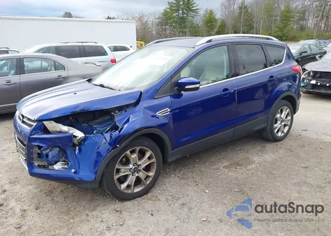 2015 Ford Escape Titanium из США, поврежденный, VIN 1FMCU9J95FUB98039